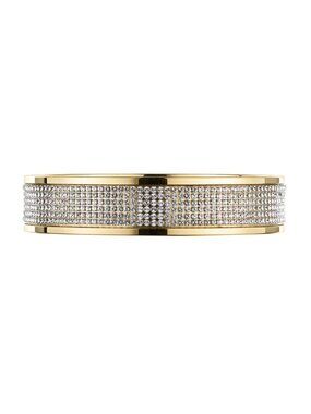 Dyrberg/Kern Mabel Swarovski Crystal large diameter Stainless Steel bracelet